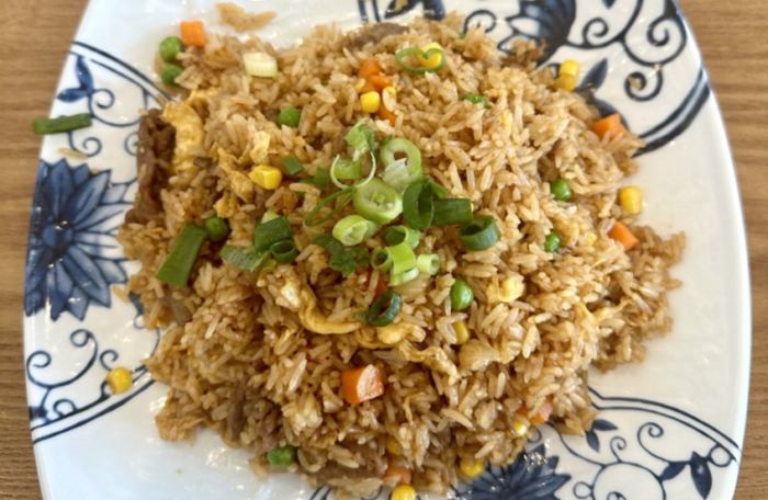 Special Recipe Fried Rice with Beef